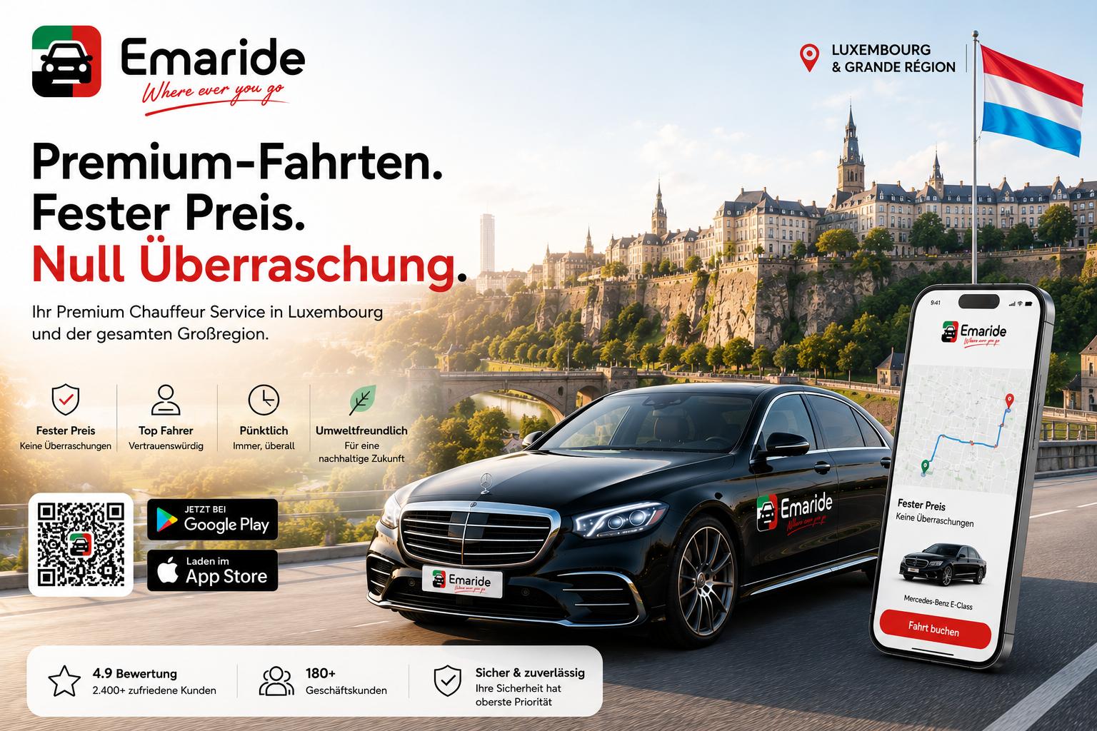 Emaride — Deine Fahrt. Deine Wahl. Dein Weg.