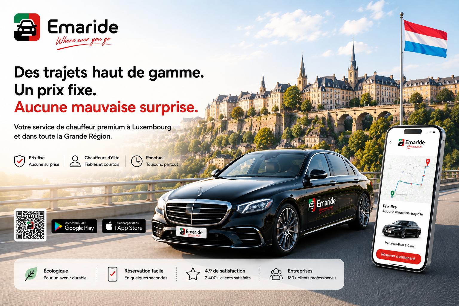 Emaride — Votre trajet. Votre choix. Votre route.